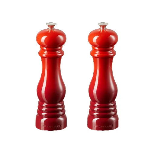 Salz und Pfeffermühle Set 21cm – Kirschrot