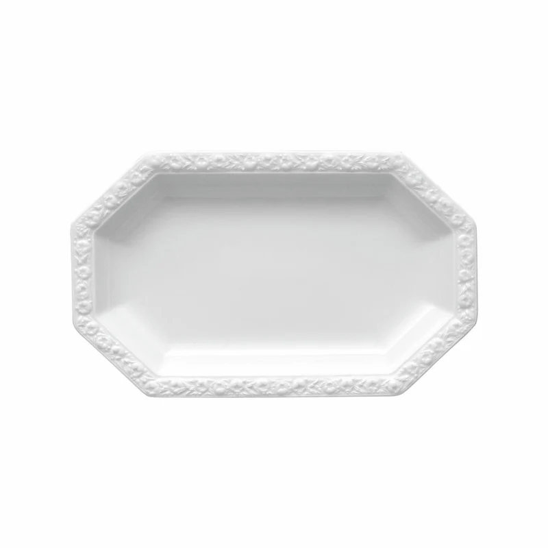 Rosenthal Servierplatte Maria, Porzellan, Weiß, 28 cm, 10430-800001-12728