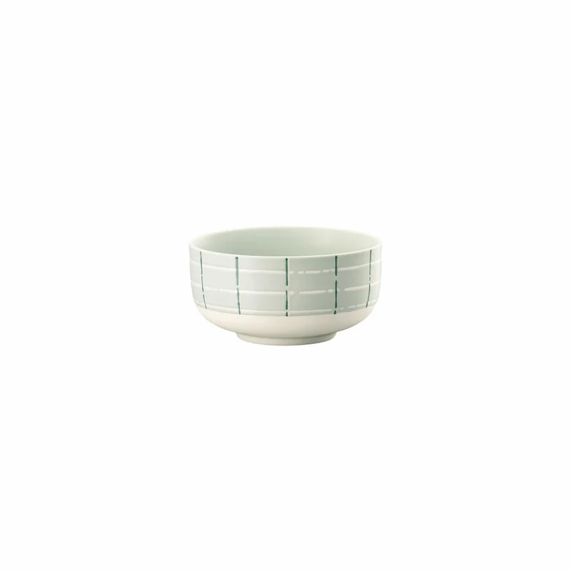 Thomas Müslischale Fun Karo Light, Porzellan, Grau, 13 cm, 11910-402001-15453
