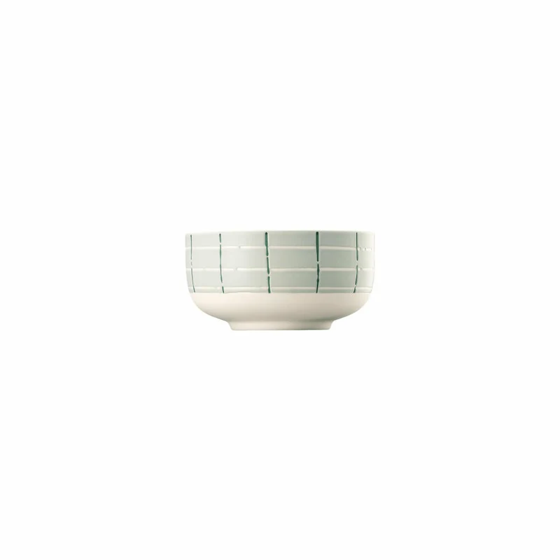 Thomas Müslischale Fun Karo Light, Porzellan, Grau, 13 cm, 11910-402001-15453
