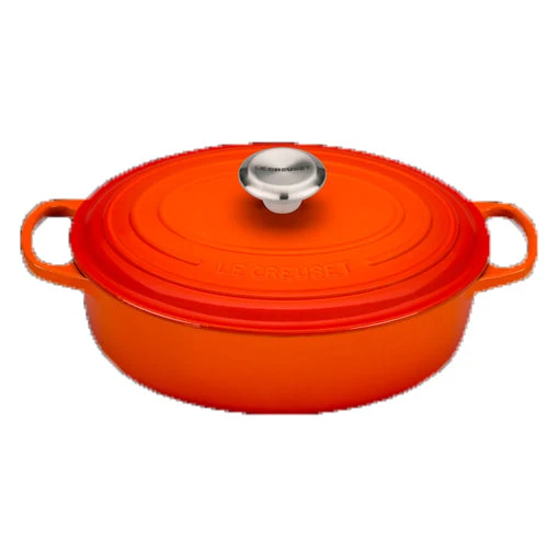 Bräter Oval – 27cm kirschrot
