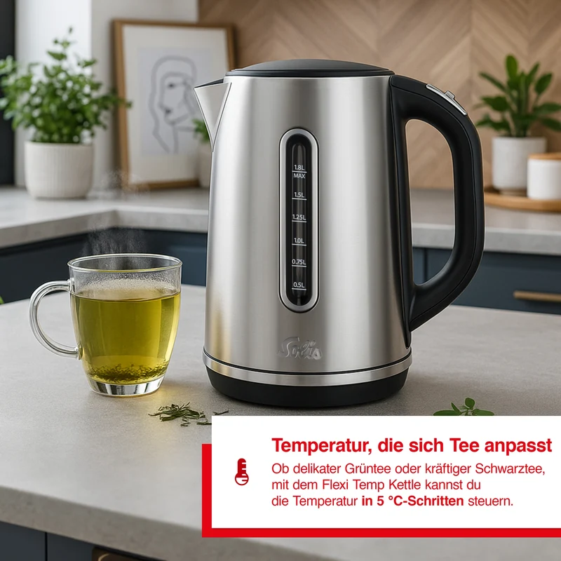 Wasserkocher Flexi Temp 1,8 Liter