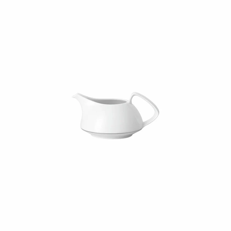 Rosenthal Milchkännchen TAC Gropius Platin für 6 Personen, Porzellan, Weiß-Silber, 250 ml, 11280-403241-14430