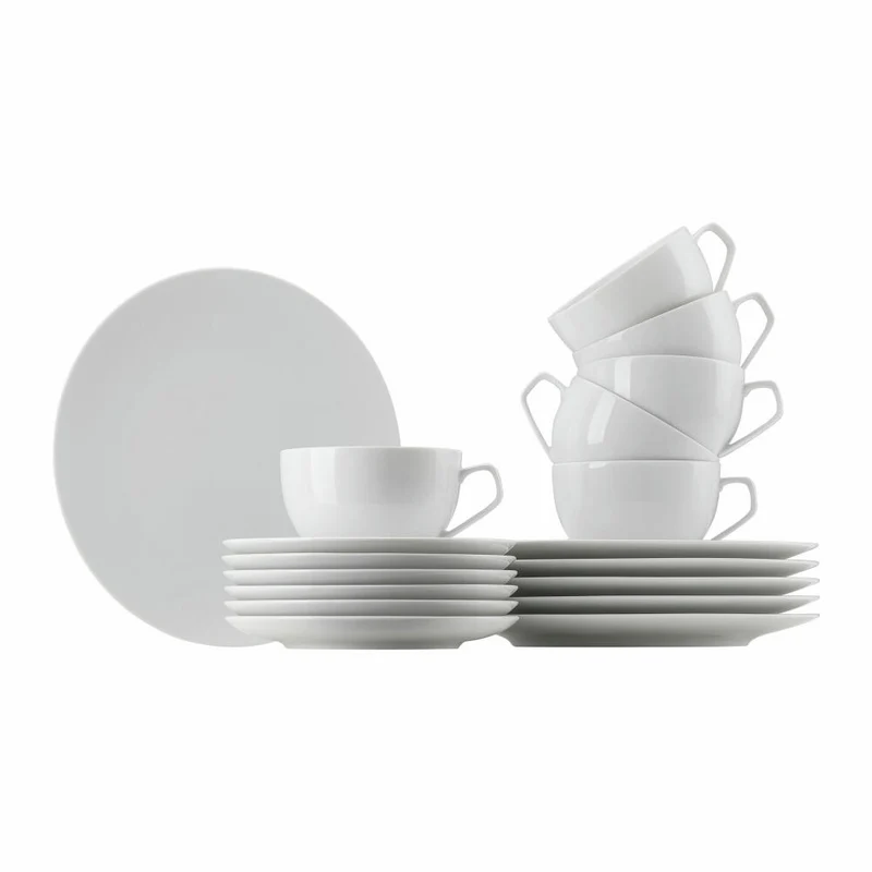 Rosenthal Kaffeeset TAC Gropius 18-tlg., Porzellan, Weiß, 11280-800001-18735