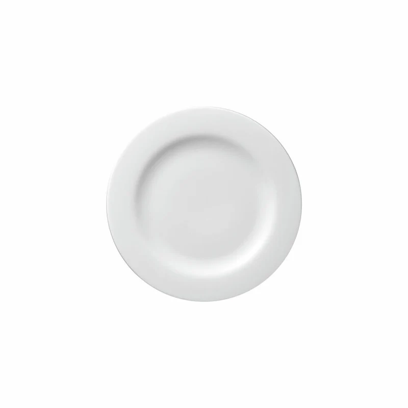 Rosenthal Brotteller Moon mit Fahne, Porzellan, Weiß, 18 cm, 19600-800001-10018