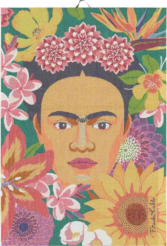 Flores Frida Kahlo Handtuch – 35x50cm