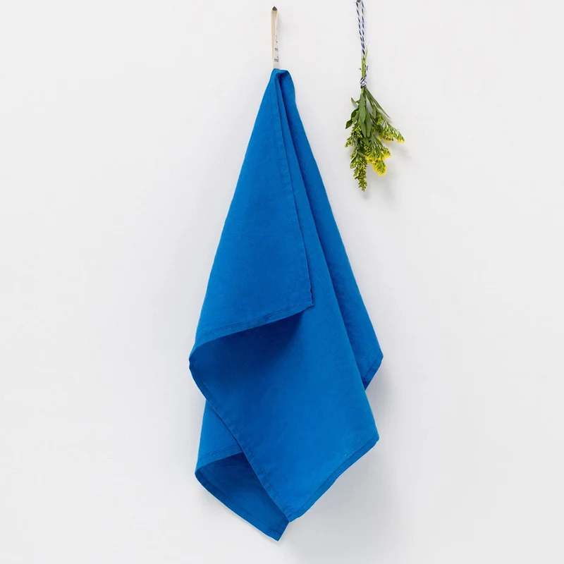 Leinen Geschirrtuch – French Blue
