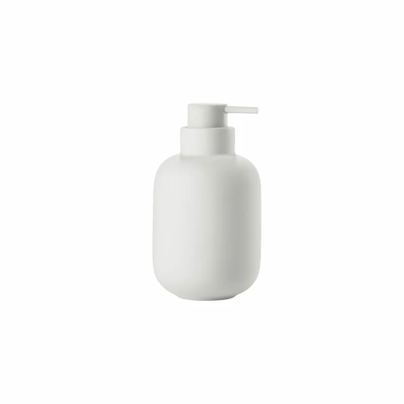 Zone Denmark Seifenspender Sensu White, Steinzeug, ABS, Weiß, 300 ml, 34946