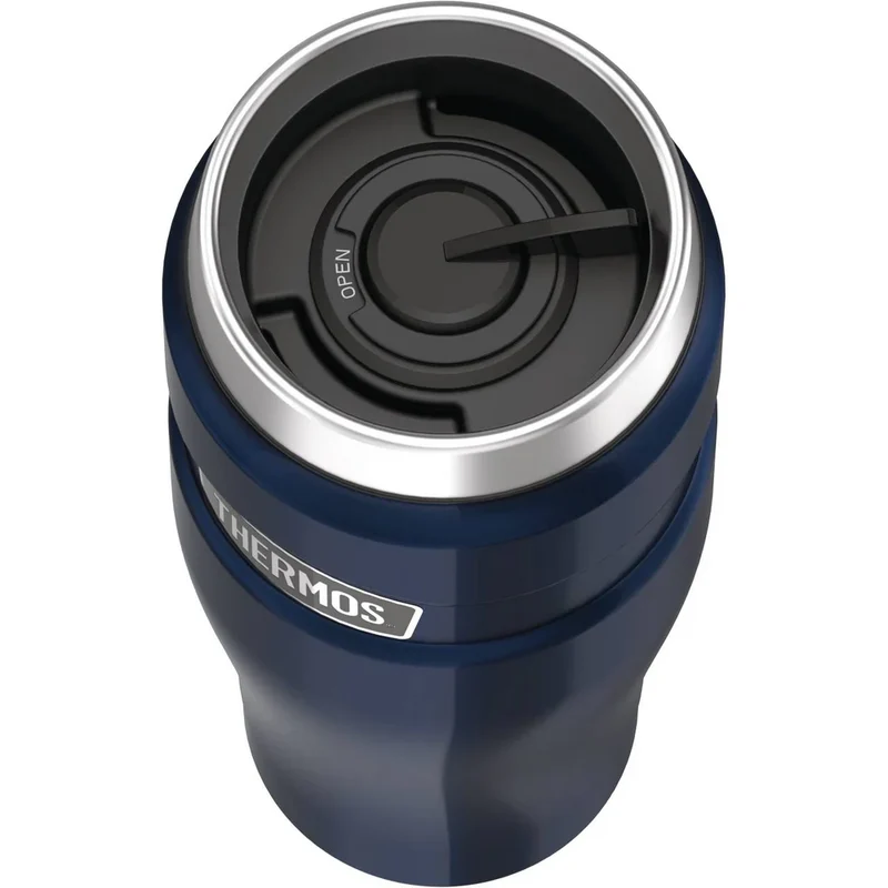 STAINLESS KING MUG Midnight blue Kaffeebecher 0,47 L | auslaufsicherer Thermobecher