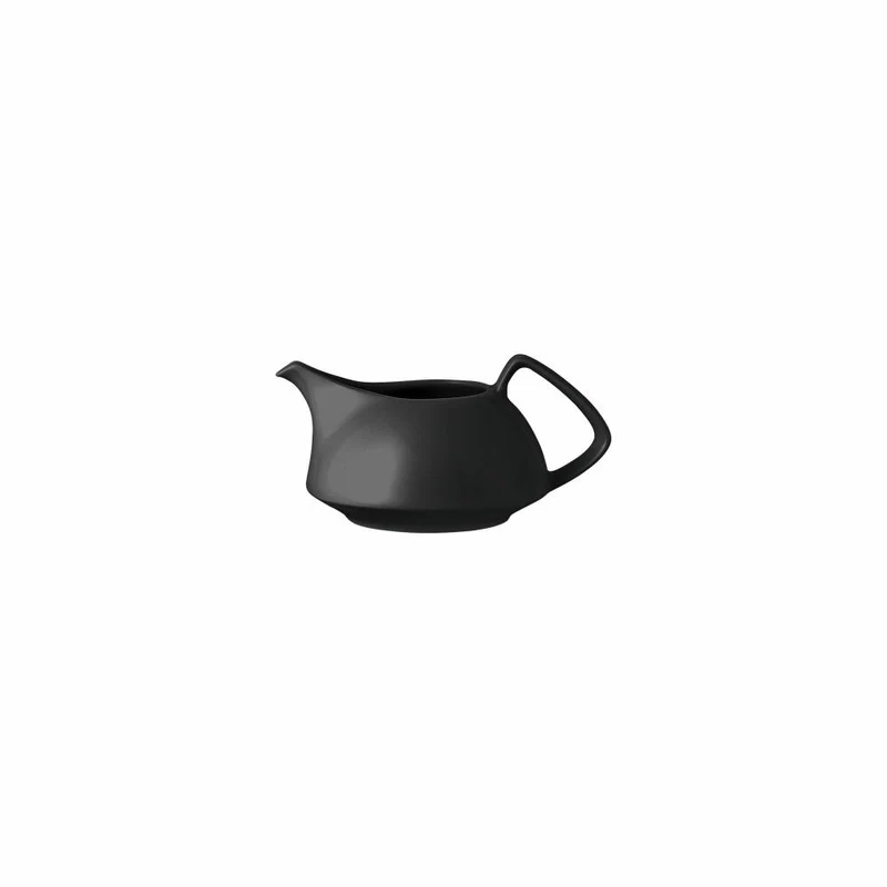 Rosenthal Milchkännchen TAC Gropius Black für 6 Personen, Porzellan, Schwarz, 250 ml, 11280-105000-14430