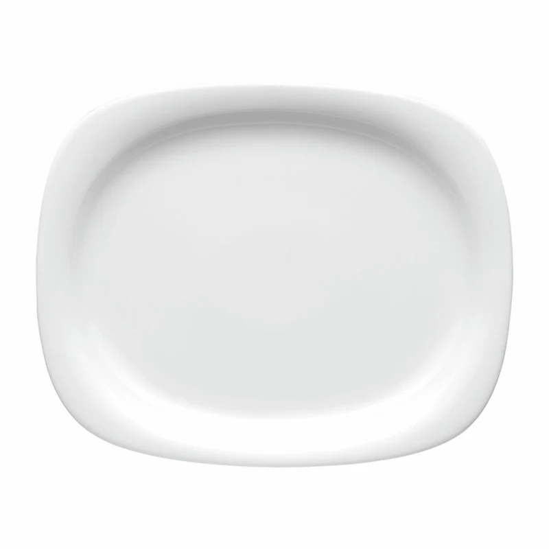 Rosenthal Servierplatte Suomi, Porzellan, Weiß, 33 cm, 17000-800001-12733