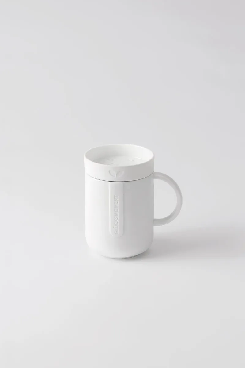 RÄDER DESIGN Cozy Time Tasse mit Deckel - Glücksmoment