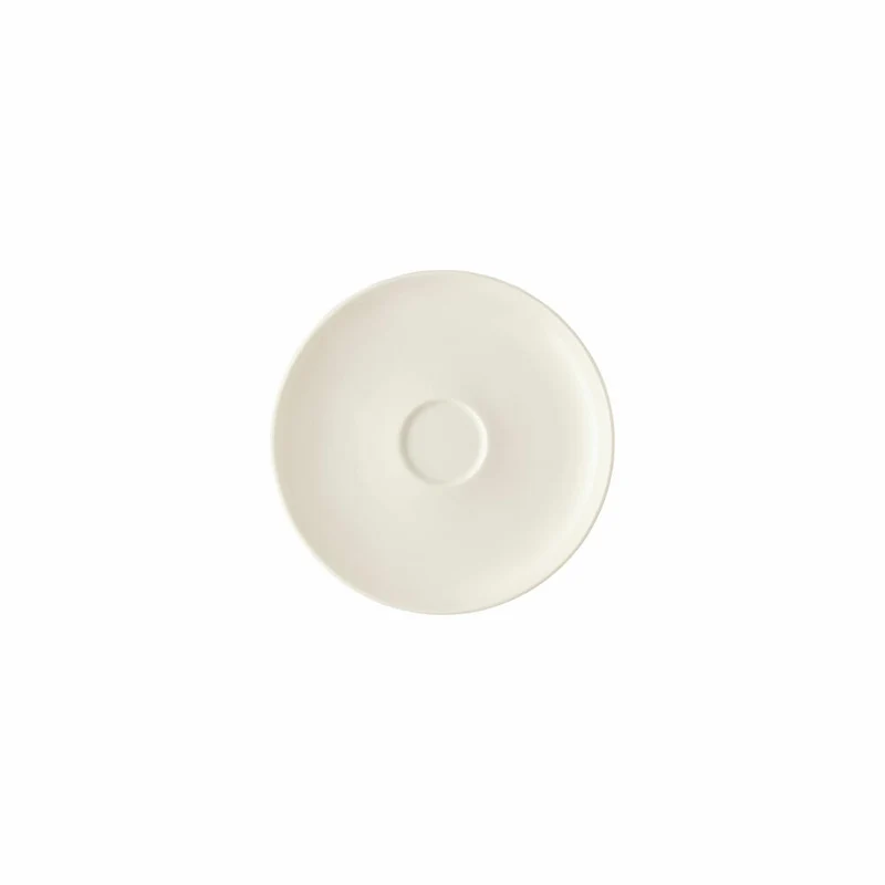 Rosenthal Kaffee-Untertasse Coup Brillance, Bone China, Weiß, 14.5 cm, 10530-800001-14939