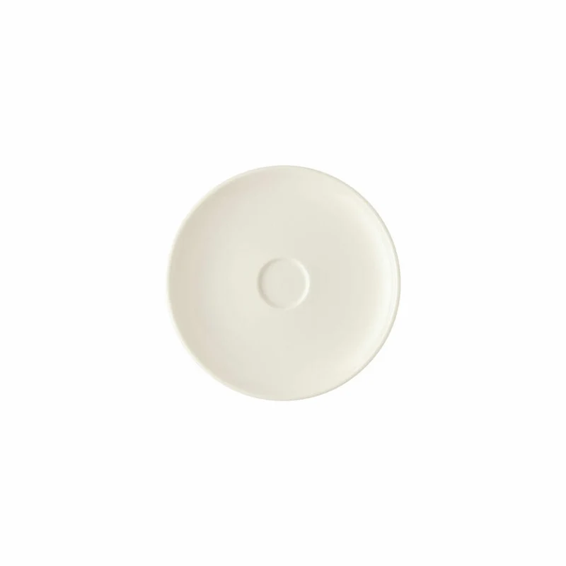 Rosenthal Kombi-Untertasse Coup Brillance, Bone China, Weiß, 15.5 cm, 10530-800001-14942
