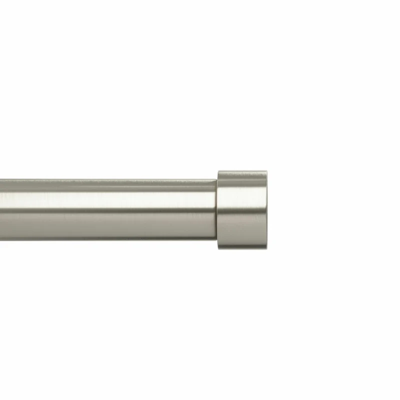 Umbra Teleskop-Gardinenstange Cappa, Vorhangstange, Stahl, Nickel, 168 - 305 cm, 1021410-1001