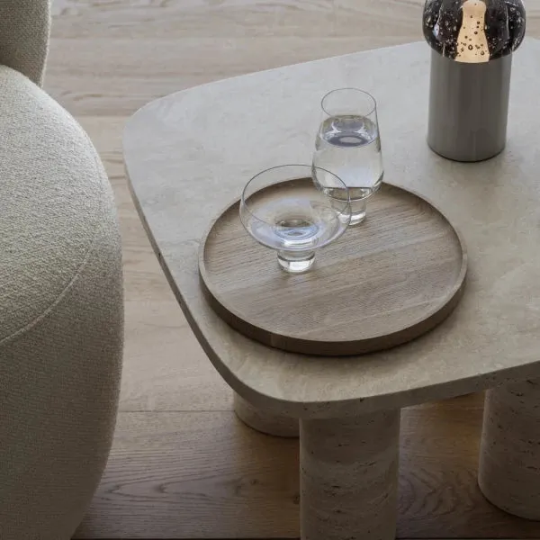 BLOMUS Serviertablett Oku Oak Rund in 2 Größen