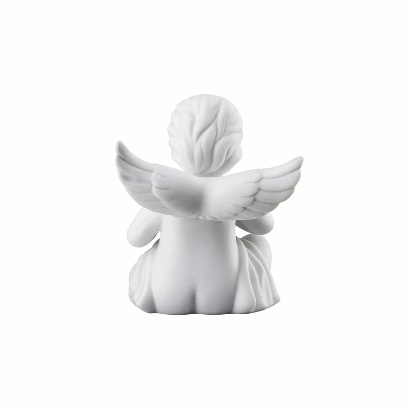 Rosenthal Dekofigur Engel mit Malerpalette, Porzellan, Weiß, 6.2 cm, 69054-000102-90535