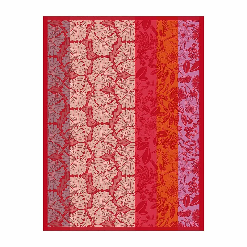 Geschirrtuch – Cottage Fleury – rot