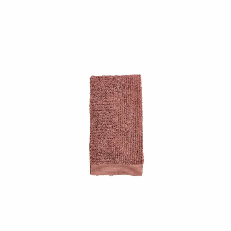 Zone Denmark Handtuch-Set Classic Peach Red 4-tlg., Handtücher, Baumwolle, Rot, 35155