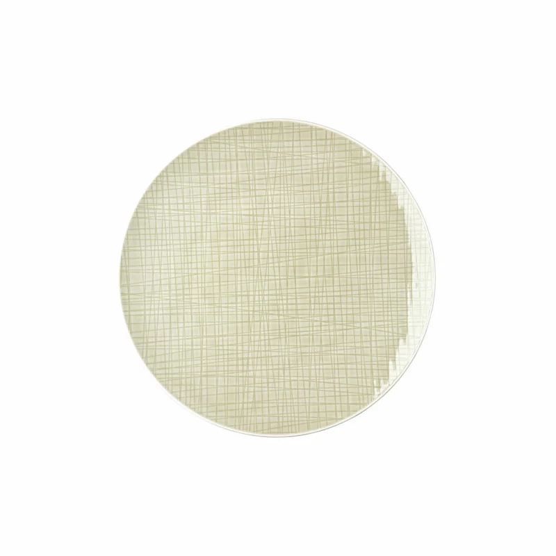 Rosenthal Teller Mesh Colours Cream flach, Porzellan, Beige, 30 cm, 11770-405153-10870
