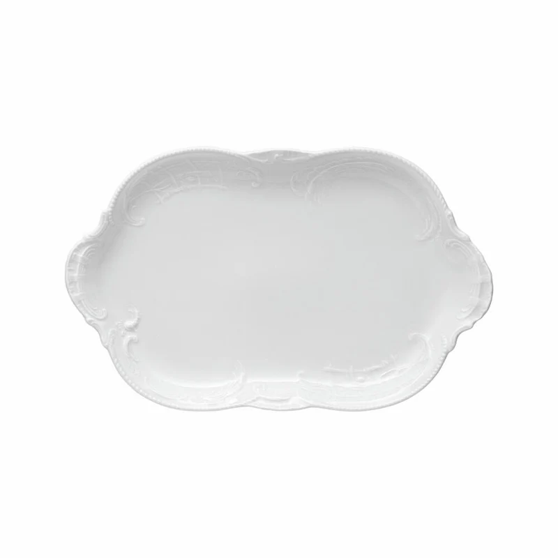 Rosenthal Platte Sanssouci Weiß, Porzellan, Weiß, 28 cm, 10480-800001-12728