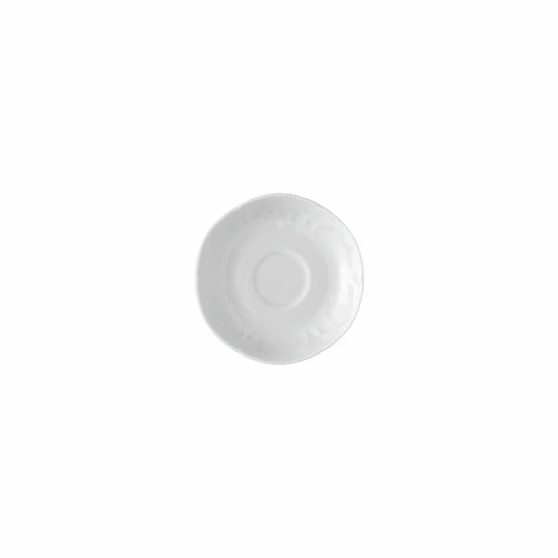 Rosenthal Espresso-Mokka-Untertasse Sanssouci Weiß, Porzellan, Weiß, 11.4 cm, 10480-800001-14721