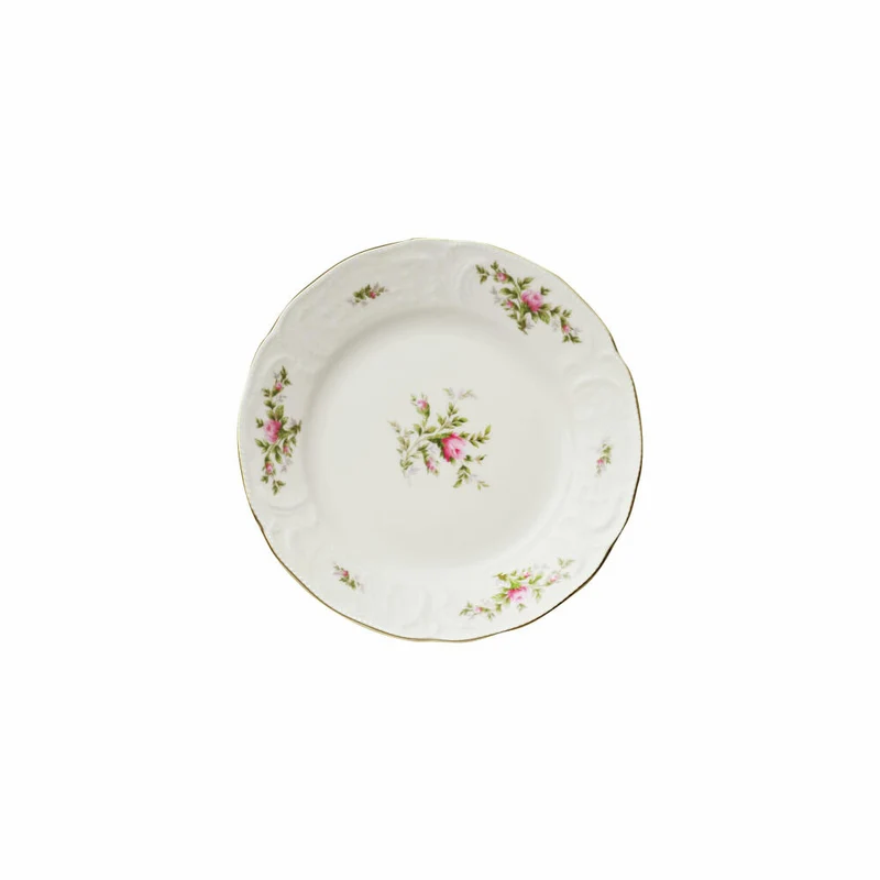 Rosenthal Brotteller Sanssouci Elfenbein Ramona, Porzellan, Mehrfarbig, 17 cm, 20480-508563-10217