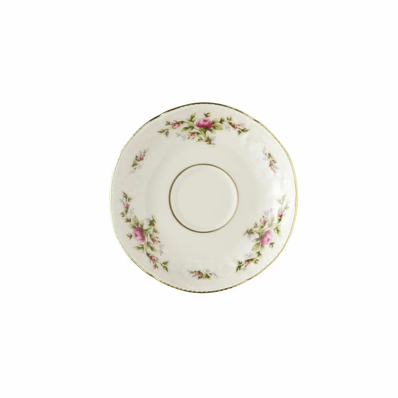 Rosenthal Espresso-Mokka-Untertasse Sanssouci Elfenbein Ramona, Porzellan, Mehrfarbig, 11.4 cm, 20480-508563-14721