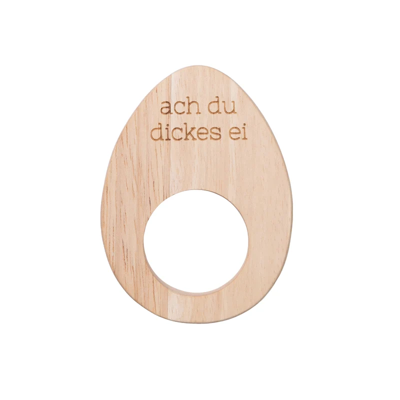 RAEDER DESIGN Ei Untersetzer - Ach du dickes Ei
