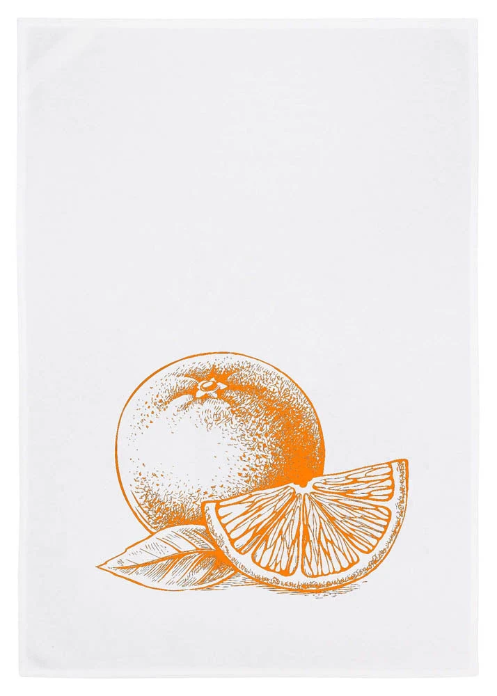 Geschirrtuch – Orange – neon-orange