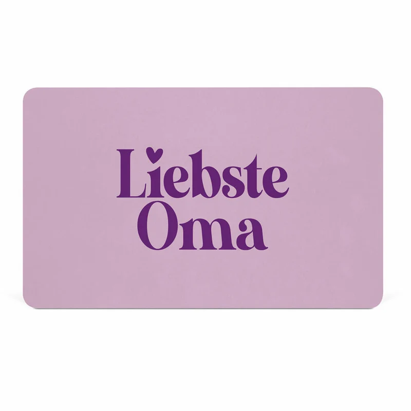 PPD Liebste Oma D@H Tray, Frühstücksbrettchen, Brettchen, Frühstück, Resopal, Rosa, 586003083
