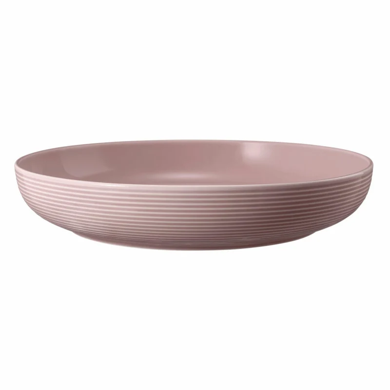 Seltmann Weiden Foodbowl Beat Altrosa, Schale, Porzellan, Rosa, 28 cm, 001.773709