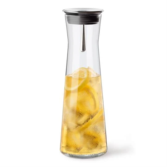 Karaffe mit Edelstahlausgießer 1,1 ltr