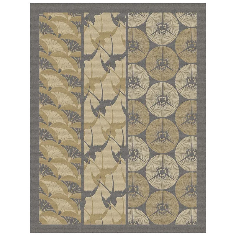Geschirrtuch Yukata – grau