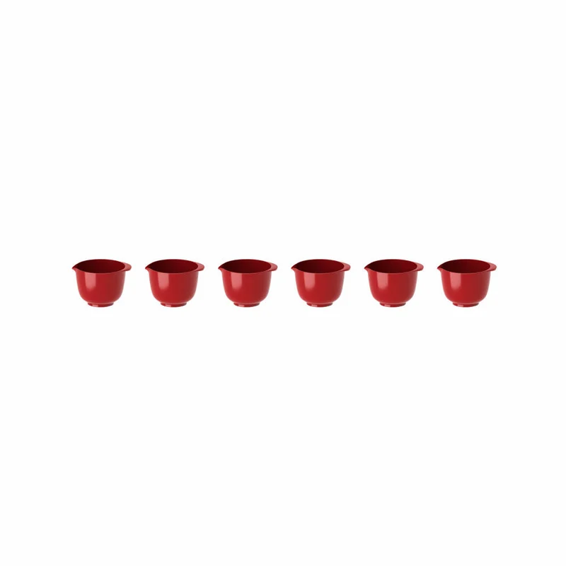 Rosti Minischüssel Margrethe Mini 6er Set, ABS-Kunststoff, Rot, 25 ml, 36196