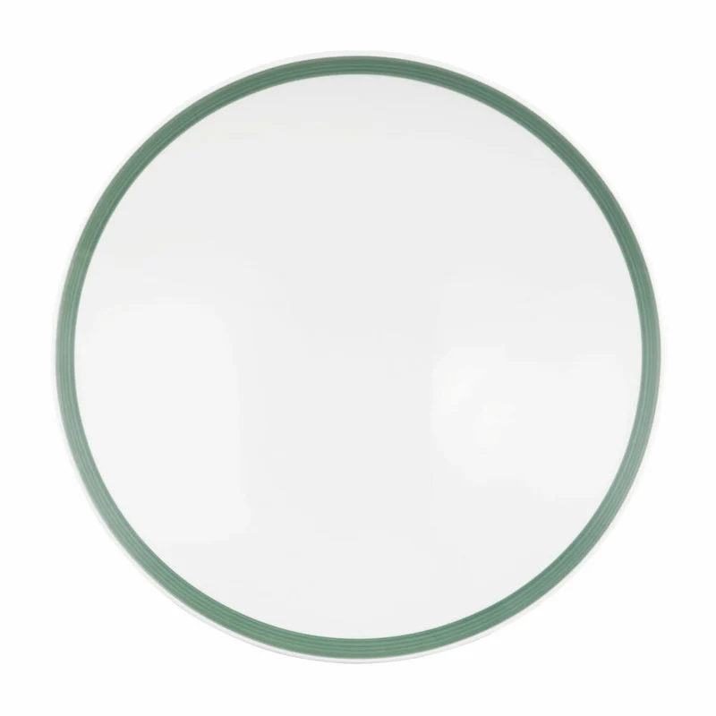 Seltmann Weiden Pasta-/Suppenteller Life Nature Baumstruktur, Porzellan, Grün, 23 cm, 001.774925