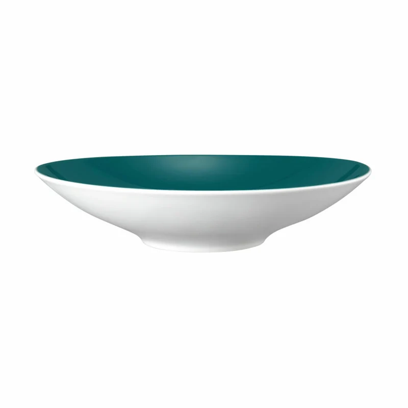 Seltmann Weiden Pasta-/Suppenteller Life Fashion Trendy Petrol, Porzellan, Petrolblau, 23 cm, 001.773771