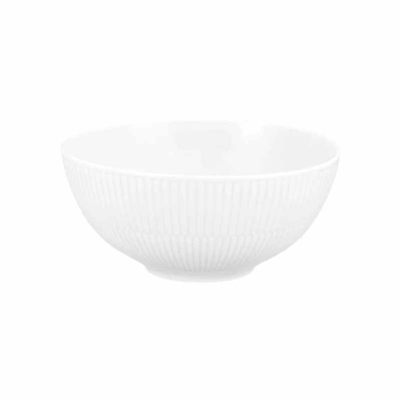 Seltmann Weiden Schüssel rund Amina, Schale, Porzellan, Weiß, 21.5 cm, 001.774027