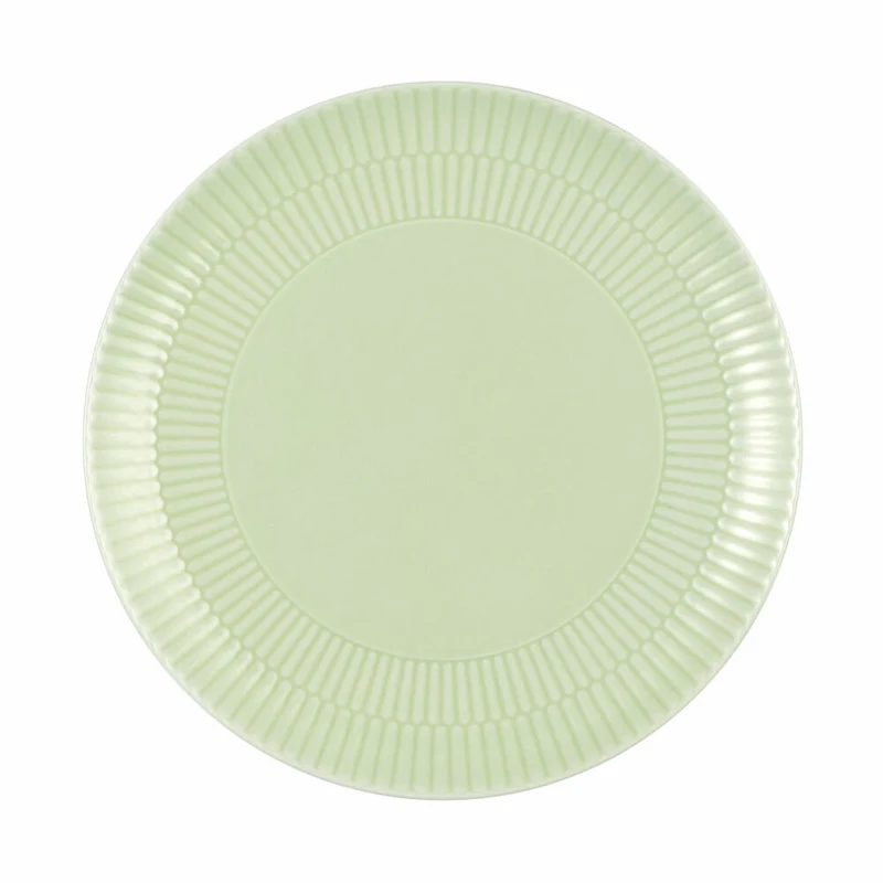 Seltmann Weiden Frühstücksteller Amina Seladon, Teller, Porzellan, Grün, 22.5 cm, 001.774958