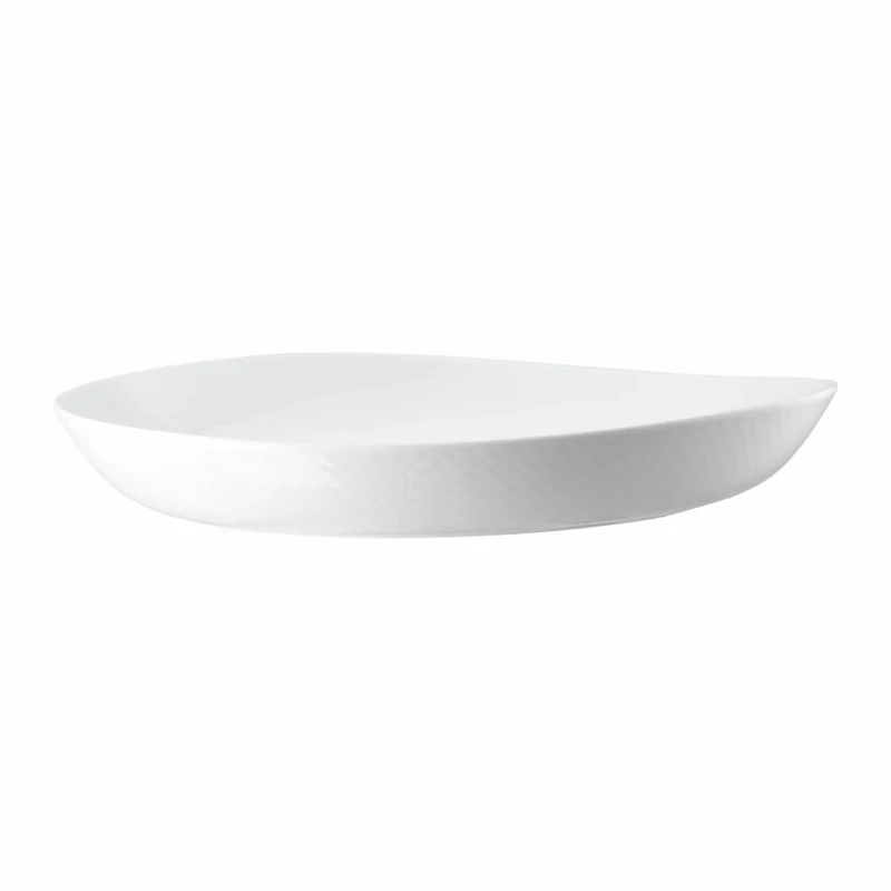 Rosenthal Teller Junto tief, Porzellan, Weiß, 33 cm, 10540-800001-10363