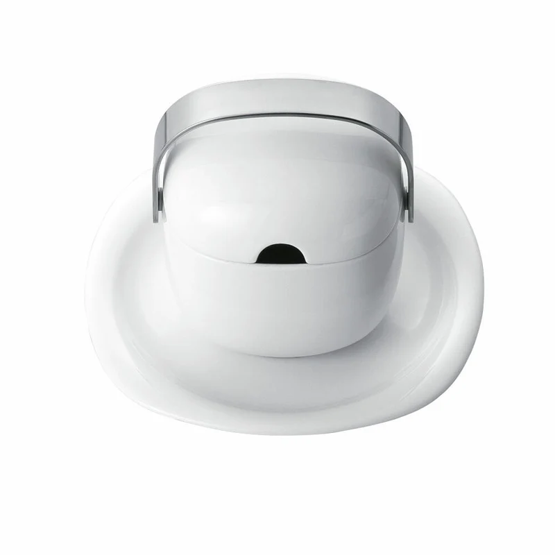 Rosenthal Sauciere Suomi mit Unterteller, Porzellan, Weiß, 520 ml, 17000-800001-11624