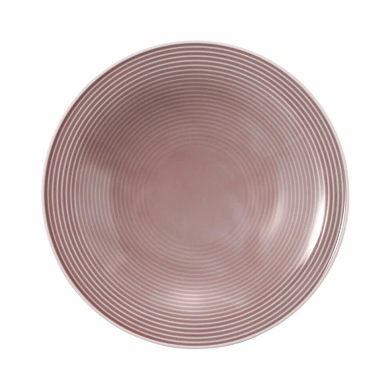 Seltmann Weiden Suppenteller Beat Altrosa, Porzellan, Rosa, 22.5 cm, 001.773703