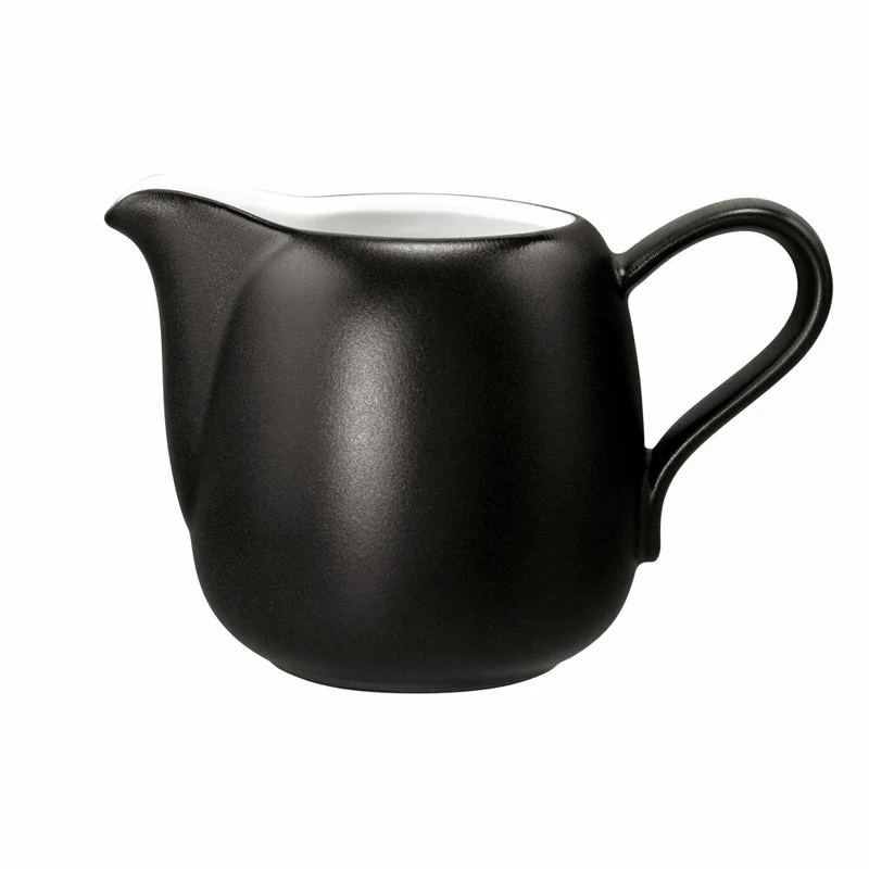 Seltmann Weiden Milchkännchen Liberty Velvet Black, Porzellan, Schwarz, 260 ml, 001.764288