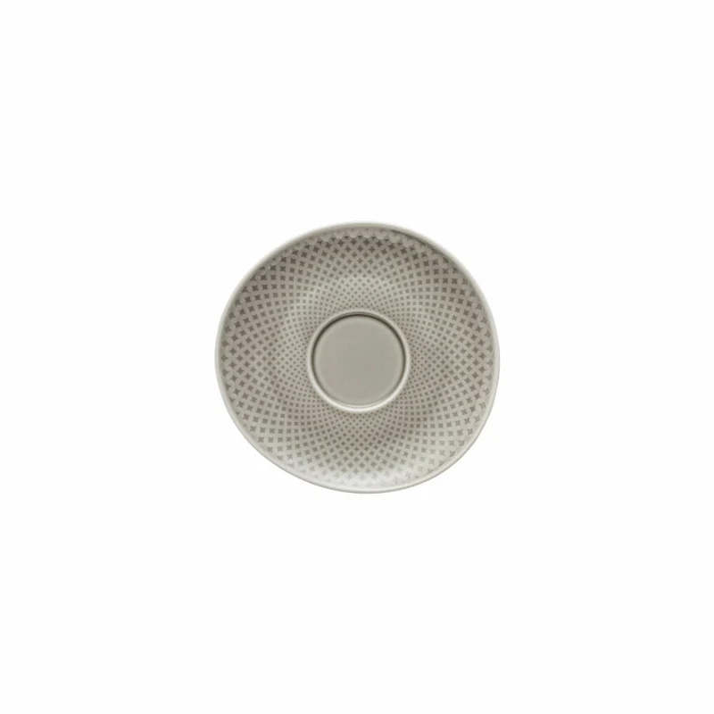 Rosenthal Kombi-Obertasse Junto Pearl Grey, Porzellan, Grau, 15 cm, 10540-405201-14771