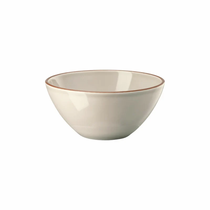 Rosenthal Bowl Profi Casual Shell, Porzellan, Grau-Braun, 22 cm, 10660-405404-10569