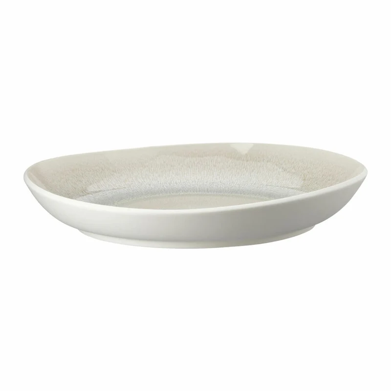 Rosenthal Teller Junto Dune tief, Keramik, Beige, 33 cm, 21540-405257-60363