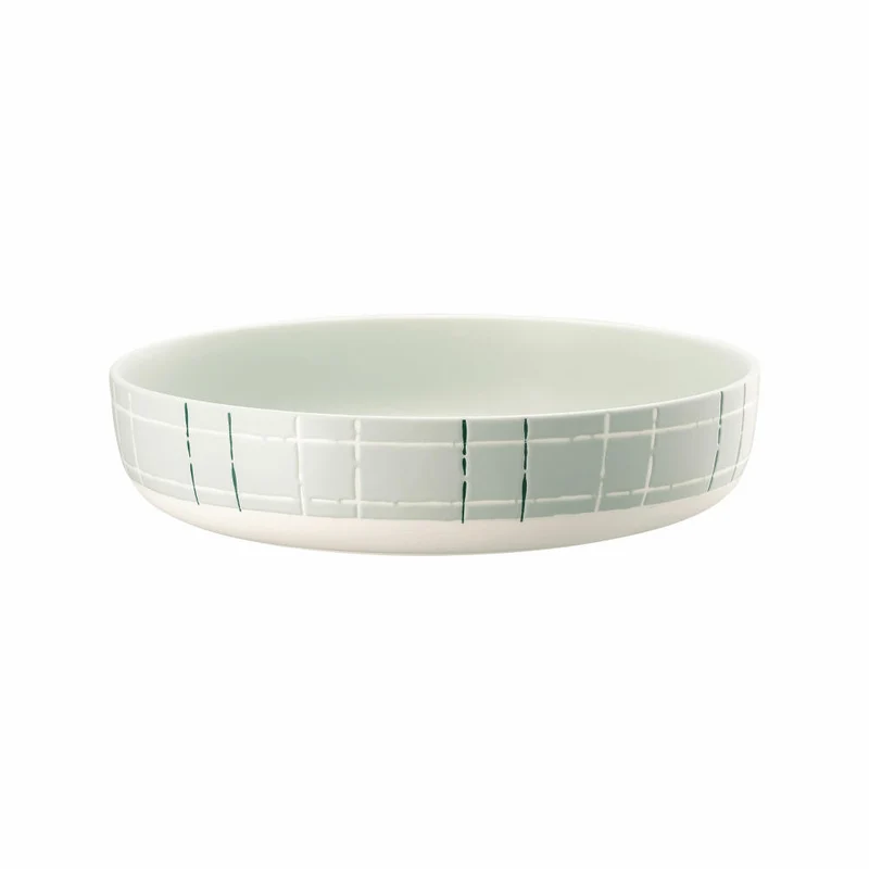 Thomas Schale Fun Karo Light, Schüssel, Porzellan, Grau, 28 cm, 11910-402001-15228