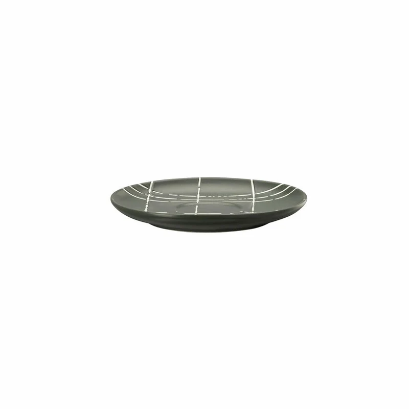 Thomas Espresso-Untertasse Fun Karo Dark, Porzellan, Grün, 11.6 cm, 11910-402002-14716