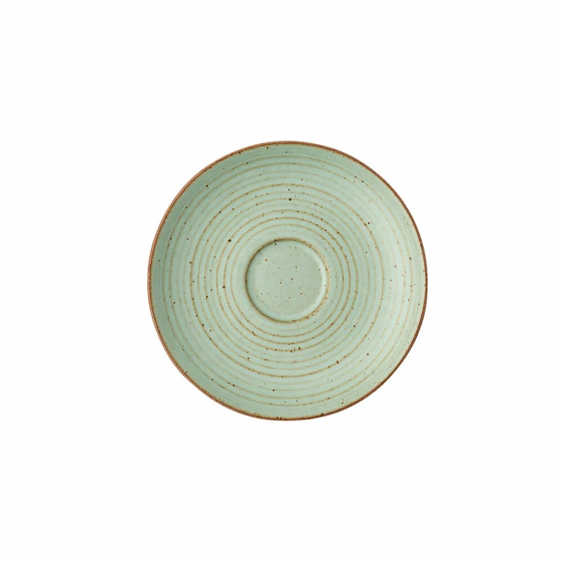 Thomas Espresso-Untertasse Nature Leaf, Steinzeug, Grün, 12 cm, 21730-227072-64716