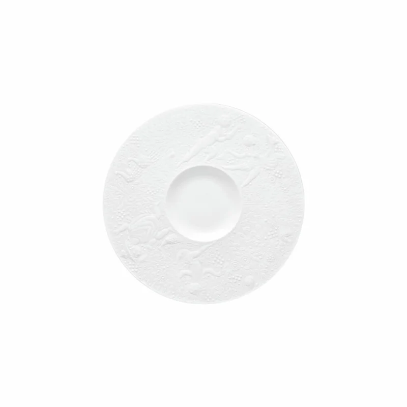 Rosenthal Suppen-Untertasse Zauberflöte, Porzellan, Weiß, 18.7 cm, 11260-306500-10421